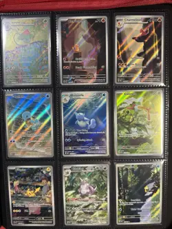 Pokemon TCG Scarlet & Violet 151 IR, SIR and Full Art lot with Promos - Image 1