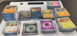 Pokemon TCG 151 Bulk Lot Commons To IR With A Total of 605 Cards, 102 Holo/RHolo - Image 2