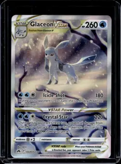 2023 Pokemon SWSH Crown Zenith Glaceon VST Galarian Gallery #GG40/GG70 - Image 1