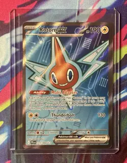 Pokemon TCG Rotom Ex 111/94 Phantasmal Flames Holo Rare NM/M - Image 1