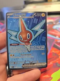 Pokemon TCG Rotom Ex 111/94 Phantasmal Flames Holo Rare NM/M - Image 1