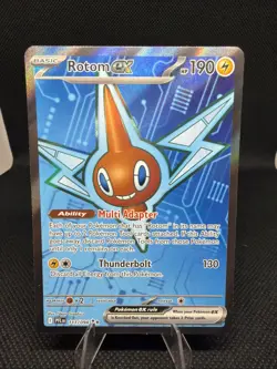 Pokemon TCG Rotom Ex 111/94 Phantasmal Flames Holo Rare NM/M - Image 1