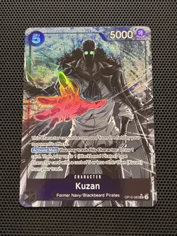 OP10-082 Kuzan SR Alt Art One Piece TCG English Card - Image 1