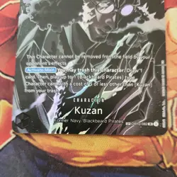 1x One Piece TCG: Kuzan - OP10-082 - NM SP SR Legacy of the Master Alt Art! NM - Image 3