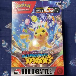 Surging Sparks Build and Battle Pokemon 2024 Factory Sealed - Image 1