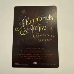 Alhammarret's Archive FOIL 0027 Secret Lair Countdown Bonus SLC MTG Mythic Mint - Image 1