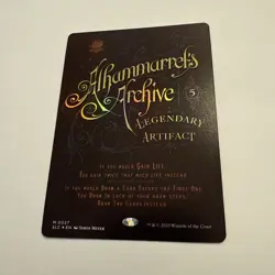 Alhammarret's Archive FOIL 0027 Secret Lair Countdown Bonus SLC MTG Mythic Mint - Image 3