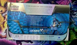 Pokemon TCG Lucario VSTAR Premium Collection Box - Factory Sealed (Read Below) 820650851247 - Image 4