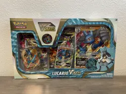 Pokemon TCG Lucario VSTAR Premium Collection Box - Factory Sealed 820650851247 - Image 1