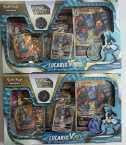 Pokemon TCG Lucario VSTAR Premium Collection - SEALED NEW BOX! Lot of 2! 820650851247 - Image 1
