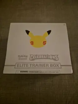 Pokemon TCG Celebrations 25th Anniversary Elite Trainer Box Sealed ETB - Image 1
