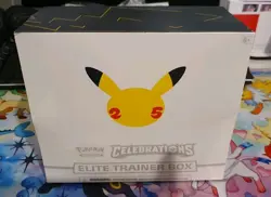 Pokemon TCG - Celebrations Elite Trainer Box ETB - NEW Factory SEALED English - Image 1