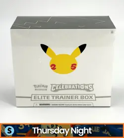 POKEMON TCG CELEBRATIONS SEALED ELITE TRAINER BOX ETB - Image 1
