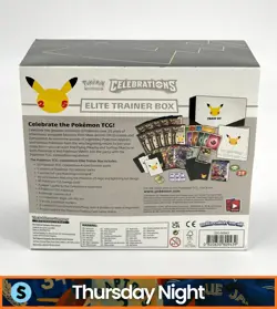 POKEMON TCG CELEBRATIONS SEALED ELITE TRAINER BOX ETB - Image 2