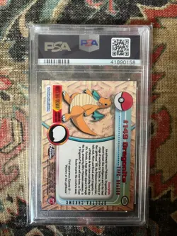 Dragonite 2000 Pokemon Topps Chrome SPECTRA PSA 10 Gem Mint - Image 2