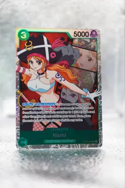 One Piece Card Game Nami OP02-036 SR Foil Paramount War English MINT - Image 1