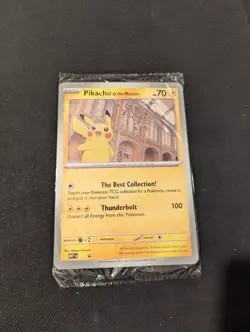Pokemon Pikachu At The Museum Giant Promo Card Sealed X10 CARDS! - Image 2