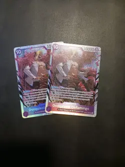 X2 One Piece Card Game TCG Donquixote Doflamingo OP14-069 SR M/NM Condition - Image 1