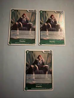 X3 One Piece Card Game TCG Shanks OP14-027 R M/NM Condition - Image 2