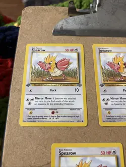 Pokemon TCG Jungle Spearow Card 62/64 Regular Common 1st Edition - Image 3