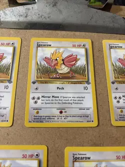 Pokemon TCG Jungle Spearow Card 62/64 Regular Common 1st Edition - Image 4