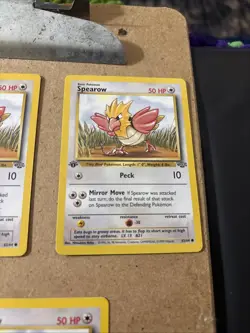 Pokemon TCG Jungle Spearow Card 62/64 Regular Common 1st Edition - Image 5