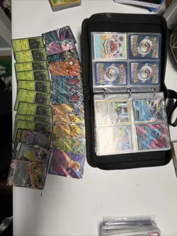 Pokemon Binder Collection Of 112 Cards & Base Set, Jungle,fossil,etc Cards+Slabs - Image 5