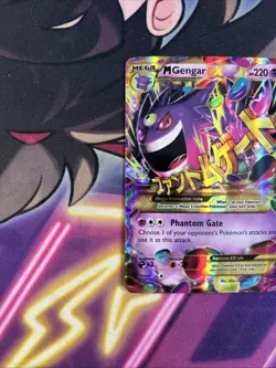 M Gengar EX 121/119 2014 Phantom Forces Pokemon Card TCG Secret Rare Full Art - Image 2