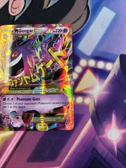 M Gengar EX 121/119 2014 Phantom Forces Pokemon Card TCG Secret Rare Full Art - Image 3