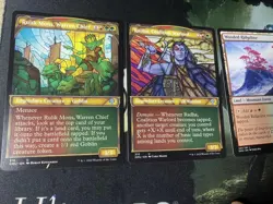 Rulik Mons, warren chief / Radha, Coalition warlord commander lot3 cards MTG - Image 1