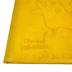 Pikachu Laser Engraved Pokemon Card Binder w/ 300+ cards can hold 360 cards - Image 2