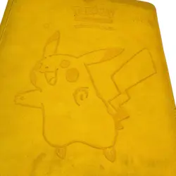Pikachu Laser Engraved Pokemon Card Binder w/ 300+ cards can hold 360 cards - Image 3