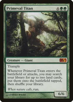 Primeval Titan [Magic 2011] Near Mint - Image 1