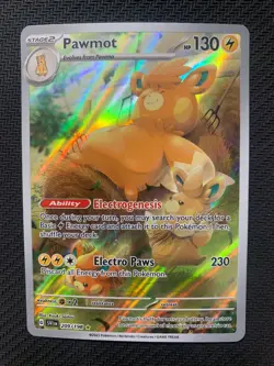Pawmot 209/198 Illustration Rare Pokemon Card - Scarlet & Violet Base set - NM - Image 1