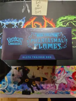 Pokemon Mega Evolution Phantasmal Flames Elite Trainer Box ETB Sealed - Image 2