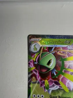 Pokemon Mega Meganium EX Holo 010/217 Grass Type Stage 2 360HP - Image 3