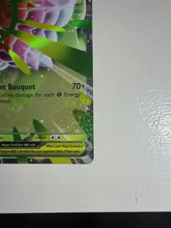 Pokemon Mega Meganium EX Holo 010/217 Grass Type Stage 2 360HP - Image 5