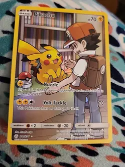Pokemon Cosmic Eclipse Secret Rare Pikachu 241/236 Full Art Mint - Image 3