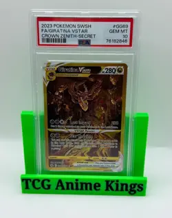 Giratina VSTAR GG69/GG70 Secret Rare FA Pokemon SWSH Crown Zenith PSA 10 - Image 1