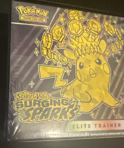 Pokemon Surging Sparks ETB + Booster Bundle Costco (Sealed) - Image 2