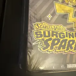 Pokemon Surging Sparks ETB + Booster Bundle Costco (Sealed) - Image 3