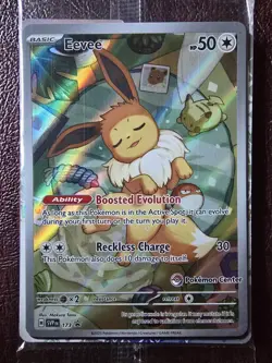 SEALED Eevee 173 Promo Prismatic Evolutions Pokemon Center Exclusive - Image 1