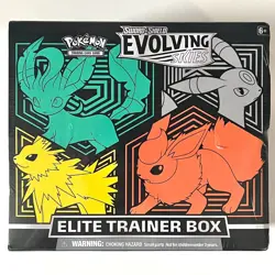 Evolving Skies Elite Trainer Box - ETB - Factory Sealed Pokemon TCG - Brand New - Image 1