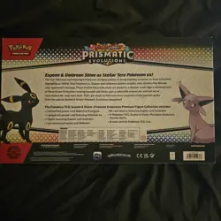 Pokemon Prismatic Evolutions Premium Figure Collection Espeon Umbreon - Image 2