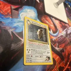 Pokemon Vintage Holo Giovanni's Persian 8/132 Gym Challenge Rare WotC - Image 3