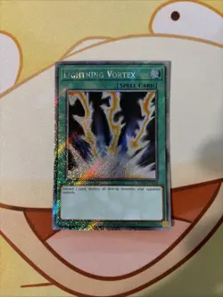 Lightning Vortex (Platinum Secret Rare) RA03-EN148 Yugioh Bonanza LP - Image 1