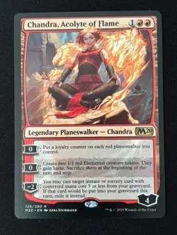 1x MTG Chandra, Acolyte of Flame - Core Set 2020 (M20) #126 - Magic - Image 3