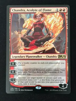 1x MTG Chandra, Acolyte of Flame - Core Set 2020 (M20) #126 - Magic - Image 5