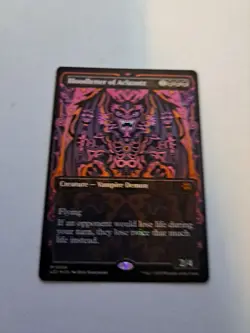 MTG:Bloodletter of Aclazotz (Borderless)(Foil): The Lost Caverns of Ixalan (LP) - Image 2