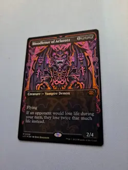 MTG:Bloodletter of Aclazotz (Borderless)(Foil): The Lost Caverns of Ixalan (LP) - Image 4